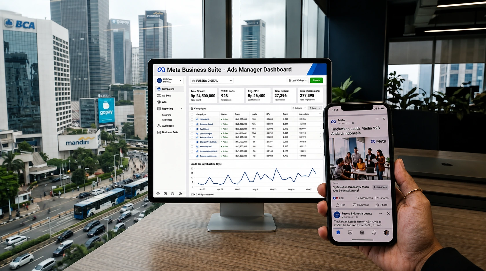 Jasa Meta Ads Indonesia: Strategi Iklan untuk Lead B2B Berkualitas
